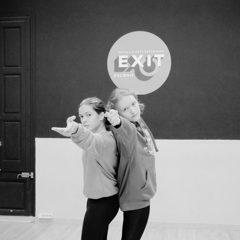 Moments a classe de Teatre Musical 